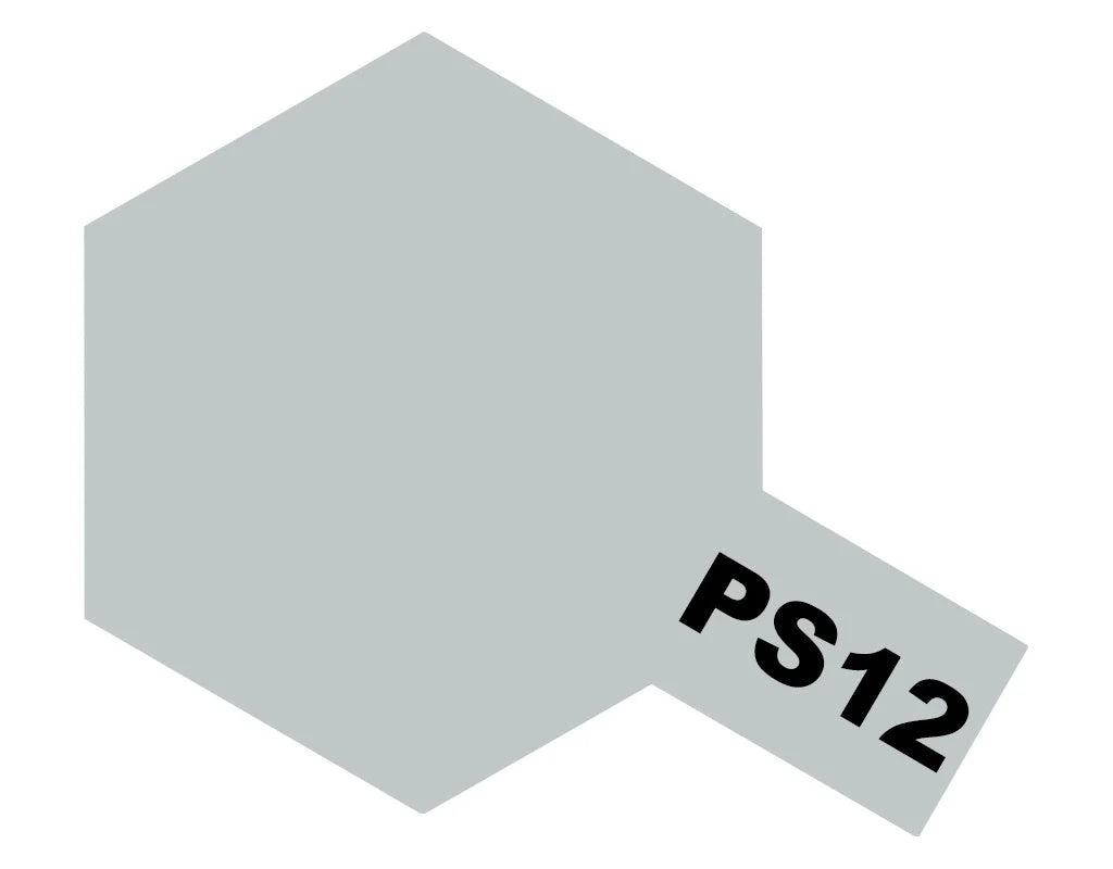 Tamiya PC Sprays - PS-12 Silver - 86012 - Product Image