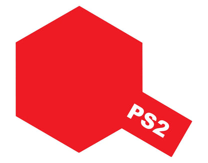 Tamiya PC Sprays - PS-2 Red - 86002 - Product Image