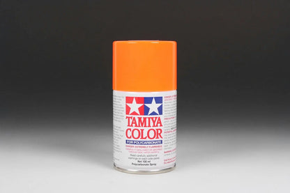Tamiya PC Sprays - PS-24 Fluorescent Orange - 86024 - Product Image
