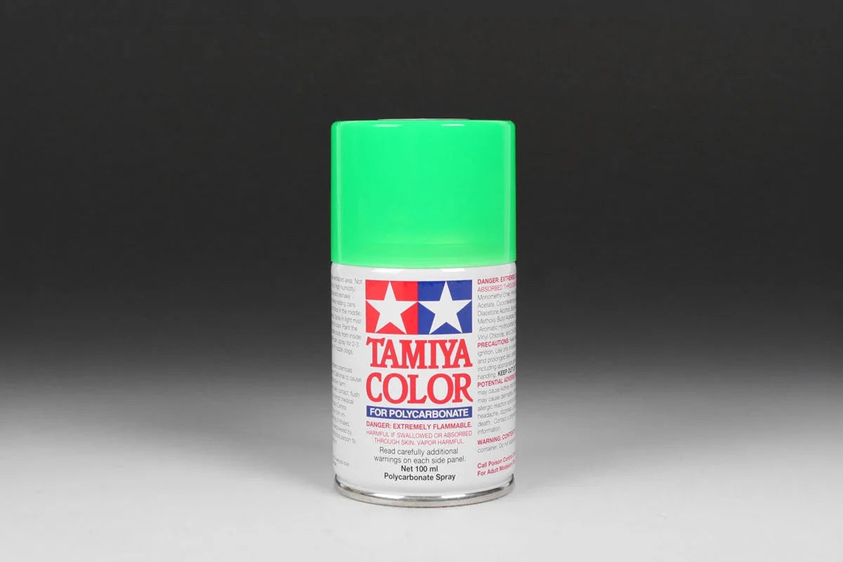 Tamiya PC Sprays - PS-28 Fluorescent Green - 86028 - Product Image