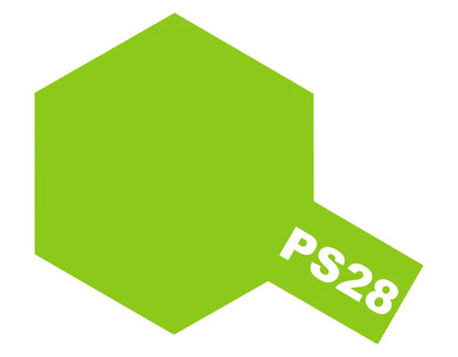 Tamiya PC Sprays - PS-28 Fluorescent Green - 86028 - Product Image