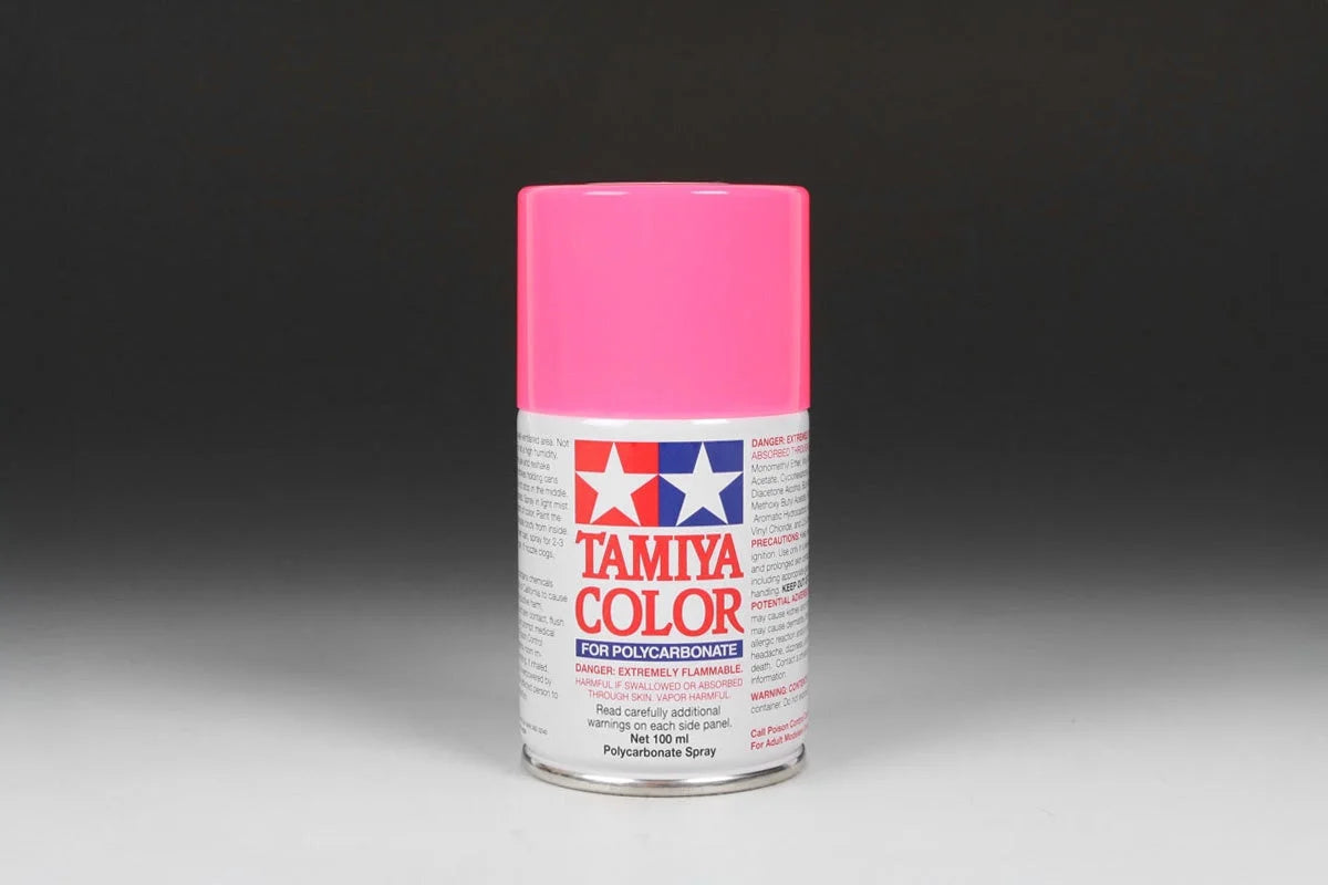 Tamiya PC Sprays - PS-29 Fluorescent Pink - 86029 - Product Image