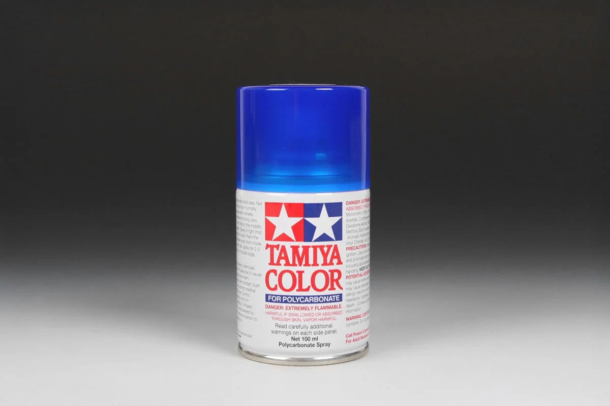 Tamiya PC Sprays - PS-38 Translucent Blue - 86038 - Product Image