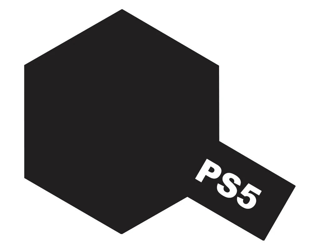 Tamiya PC Sprays - PS-5 Black - 86005 - Product Image