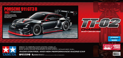 Tamiya R/C Kits - Porsche 911 GT3 R (992) (TT-02) - 58745 - Product Image