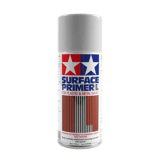Tamiya TS Sprays - Surface Primer L Grey - 87042 - Product Image