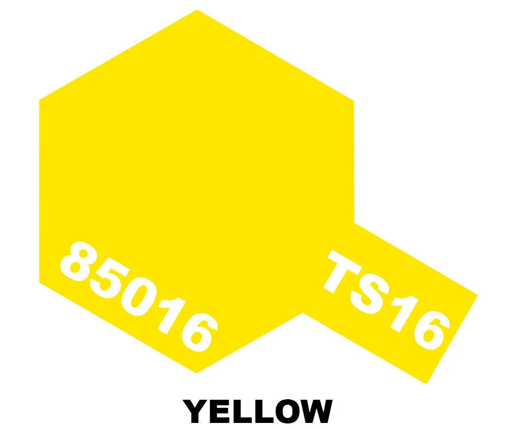 Tamiya TS Sprays - TS-16 Yellow - 85016 - Product Image