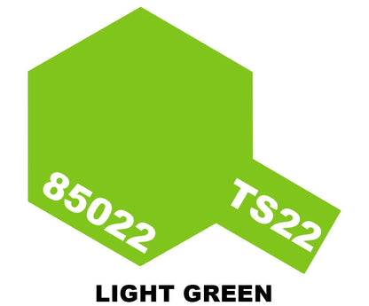 Tamiya TS Sprays - TS-22 Light Green - 85022 - Product Image