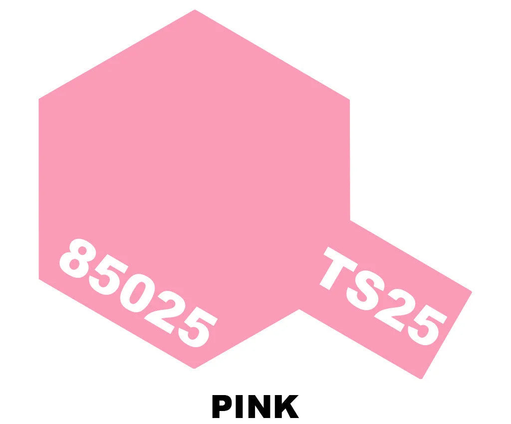 Tamiya TS Sprays - TS-25 Pink - 85025 - Product Image
