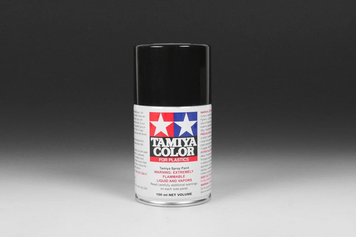 Tamiya TS Sprays - TS-40 Metallic Black - 85040 - Product Image