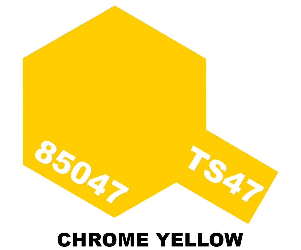 Tamiya TS Sprays - TS-47 Chrome Yellow - 85047 - Product Image