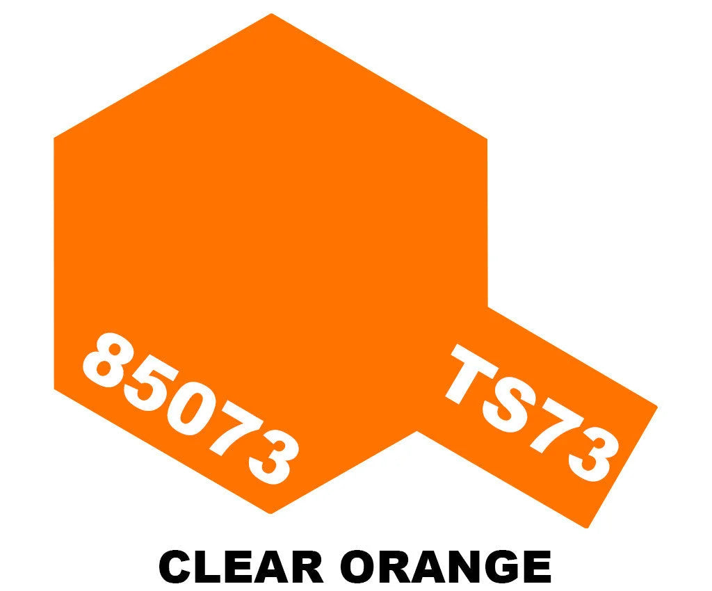 Tamiya TS Sprays - TS-73 Clear Orange - 85073 - Product Image