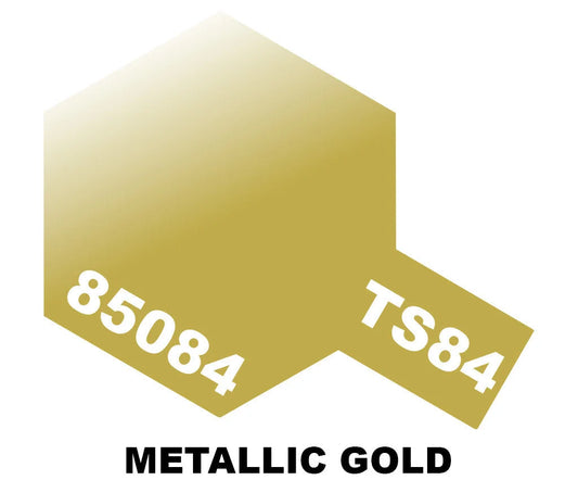 Tamiya TS Sprays - TS-84 Metallic Gold - 85084 - Product Image