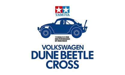 Tamiya Volkswagen Dune Beetle Cross BB02 58757 – model silhouette artwork