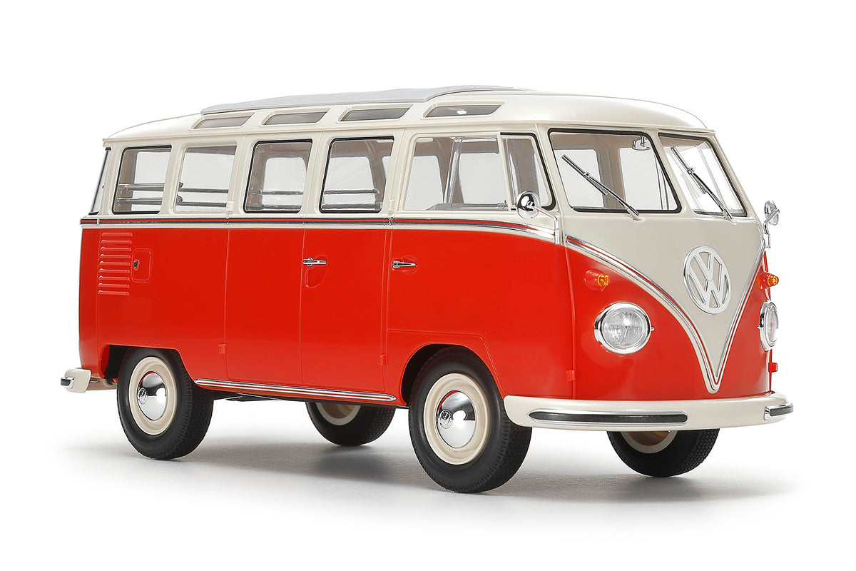 Tamiya Volkswagen Type 2 T1 Red White Clic Loc 28101 – box art