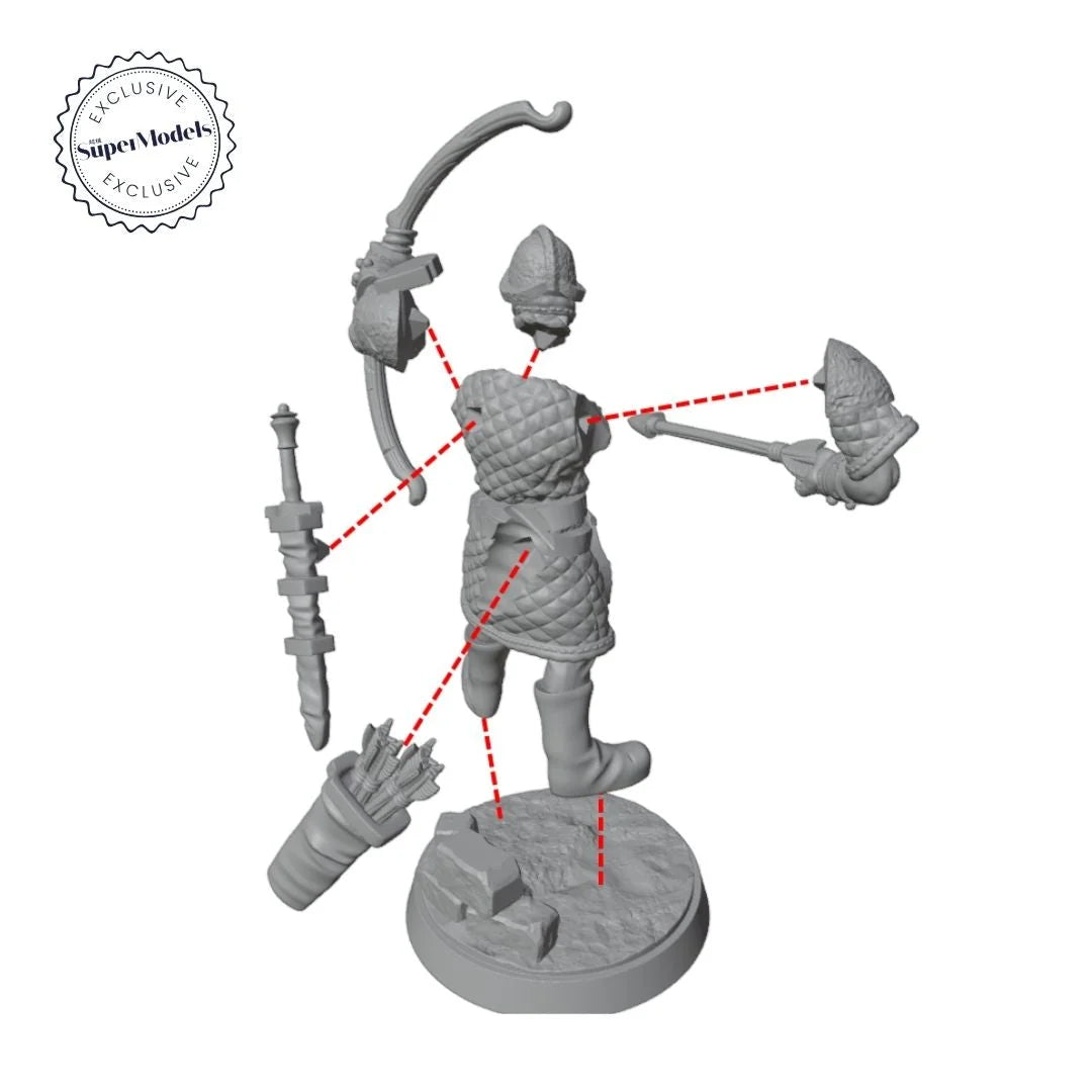 The Days of Valkryx - Archers of Mynsterlif (Pack of 3) - Product Image