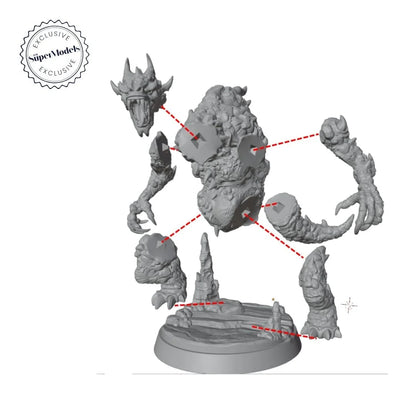 The Days of Valkryx - Cave Troll (Pose 2) - Product Image