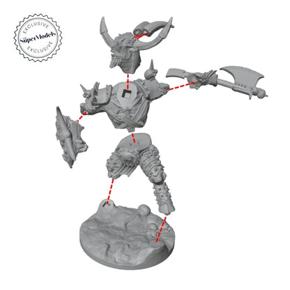 The Days of Valkryx - Minotaur (Pose 1) - Product Image