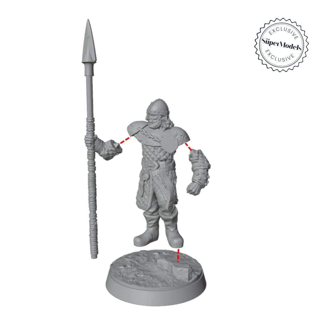 The Days of Valkryx - Spearmen of Mynsterilf (Pack of 3) - Product Image