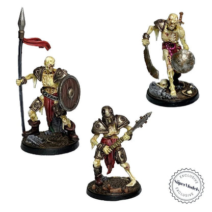 The Days of Valkryx - Undead Warriors (Pack of 3) - Product Image