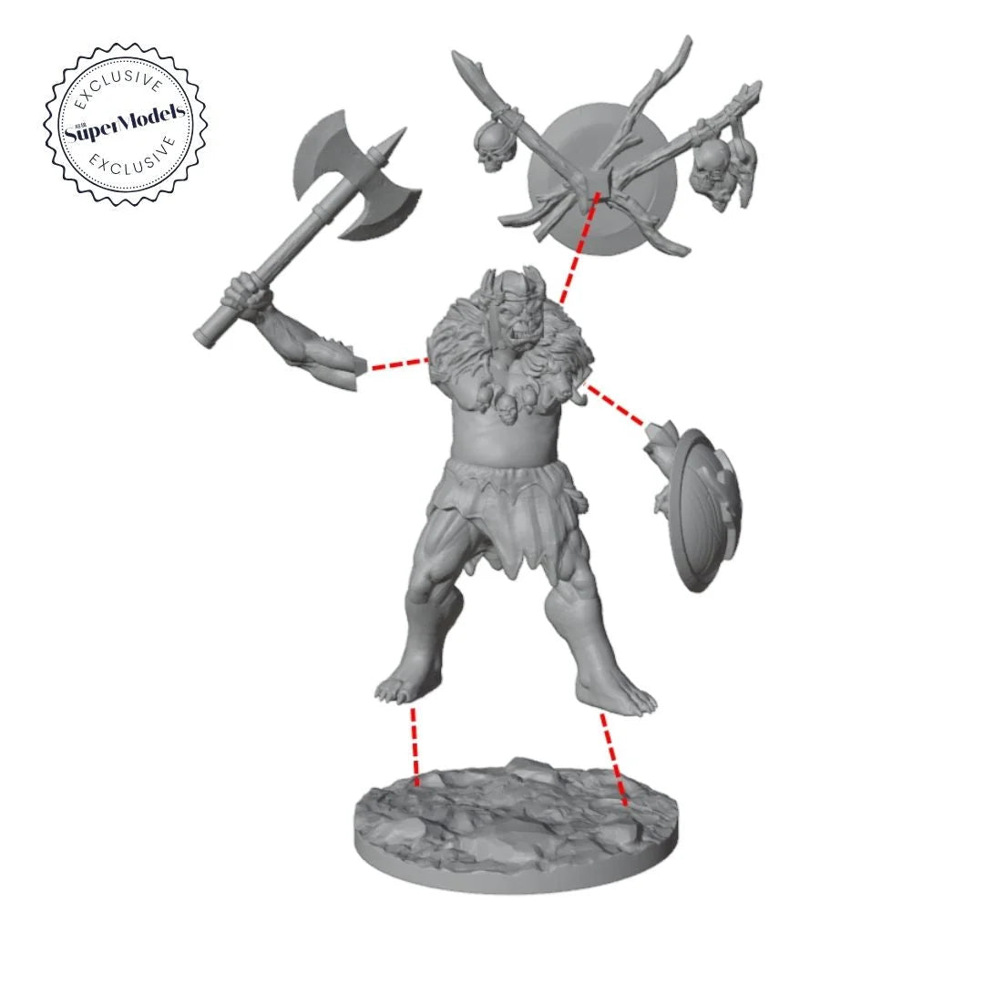 The Days of Valkryx - Wearg Warrior (Pack of 3) - Product Image