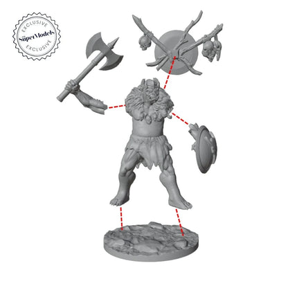 The Days of Valkryx - Wearg Warrior (Pack of 3) - Product Image