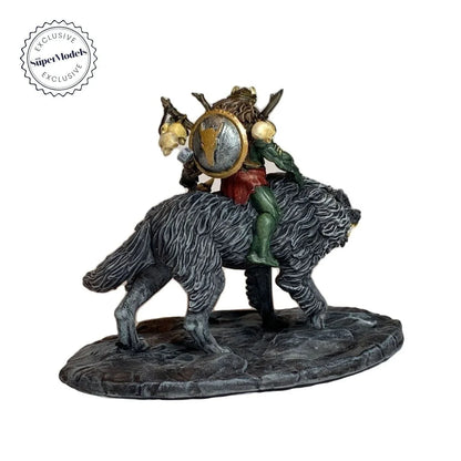 The Days of Valkryx - Wearg Wolf Rider (Pose 1) - Product Image