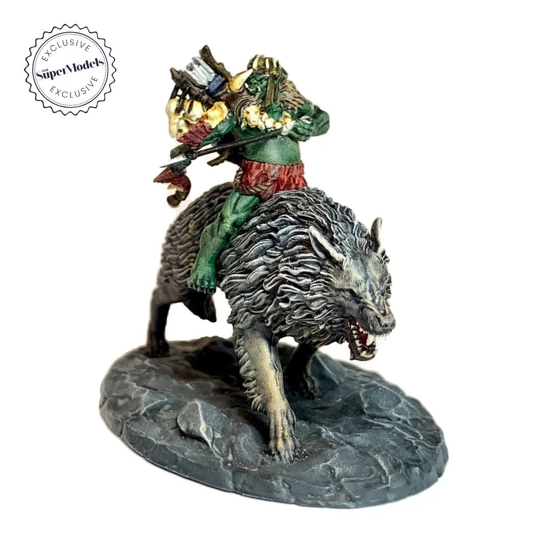 The Days of Valkryx - Wearg Wolf Rider (Pose 2) - Product Image