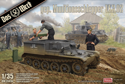 1/35 Das Werk - Gepanzerter Munitionsschlepper VK3.02