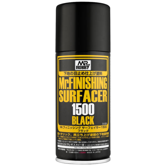 Mr. Hobby - Mr. Finishing Surfacer 1500 Black 170ml