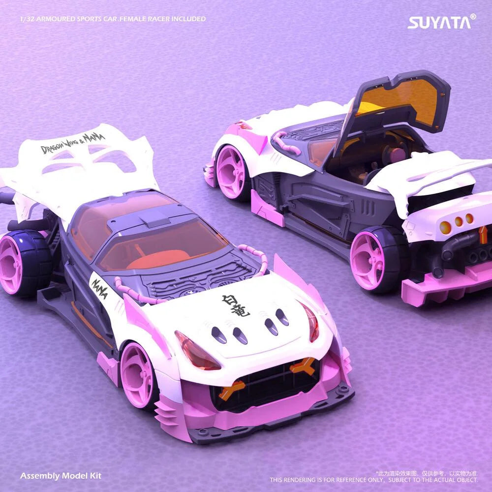 1/32 Suyata - Madness Of The Streets Dragon Wing & Nana Armoured Car & – SuperModels