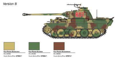 Italeri 1/56 Military - Sd. Kfz. 171 Panther Ausf. A - W25752