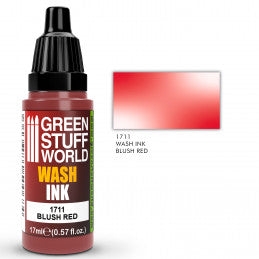 Green Stuff World - Wash Ink 1711 Blush Red