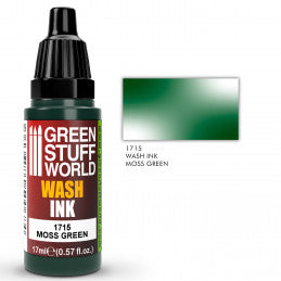 Green Stuff World - Wash Ink 1715 Moss Green