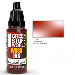 Green Stuff World - Wash Ink 1713 Pecatum Flesh