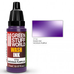Green Stuff World - Wash Ink 1714 Vicious Purple
