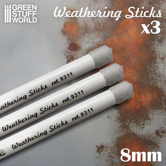 Green Stuff World - Weathering Brushes 8mm