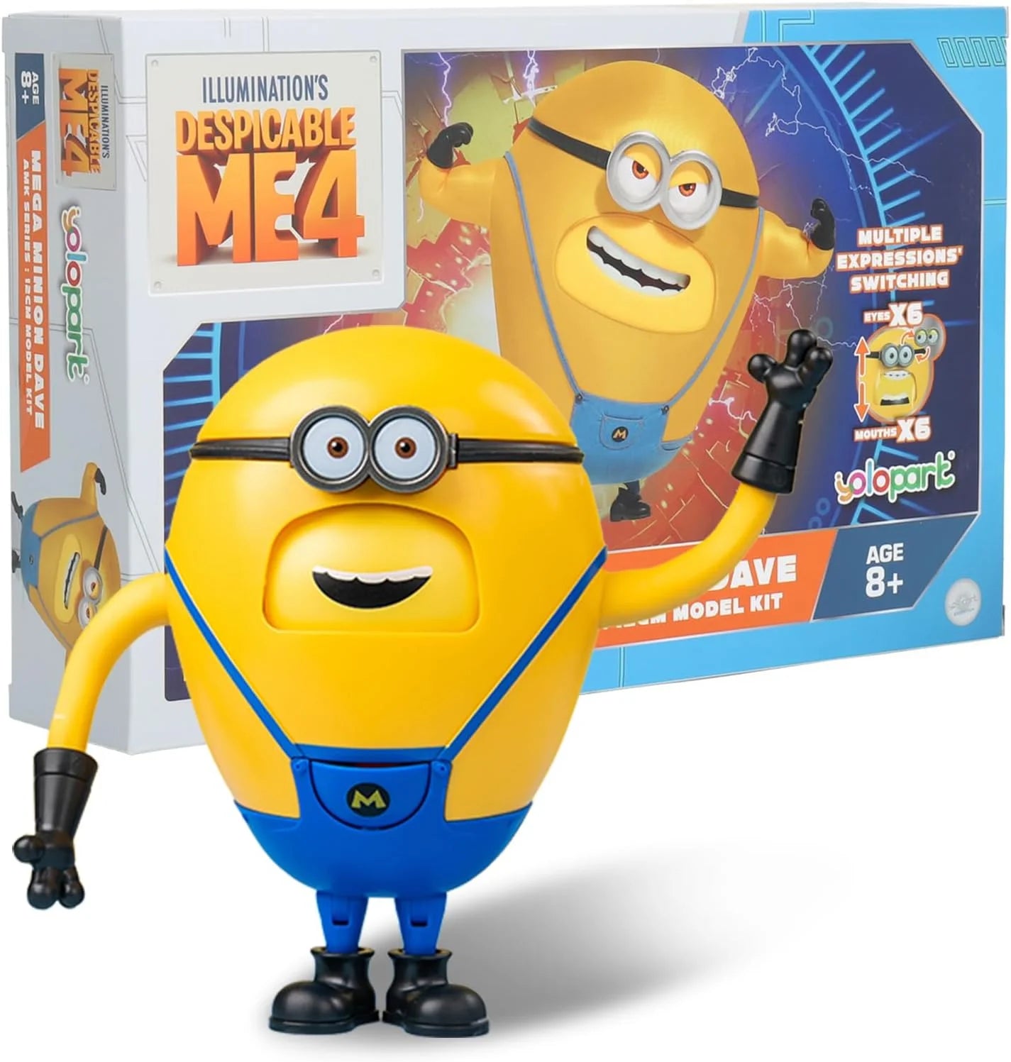 Yolopark - Despicable Me Minion Action Model Kits - SuperDave - Product Image