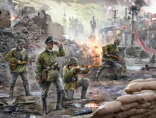 Zvezda Art Of Tactic - 1/72 German Elite Troops 1939 - Z6180