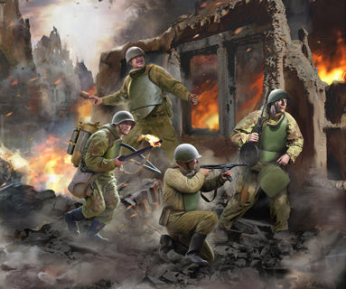 Zvezda Art Of Tactic - Soviet Assault Sapper Team Ww11 - Z6271
