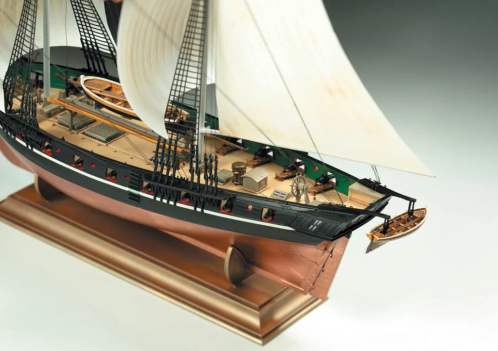Zvezda 1/100 Ships - Russian Brig Merkurii 19th Century - Z9067 - Product Image