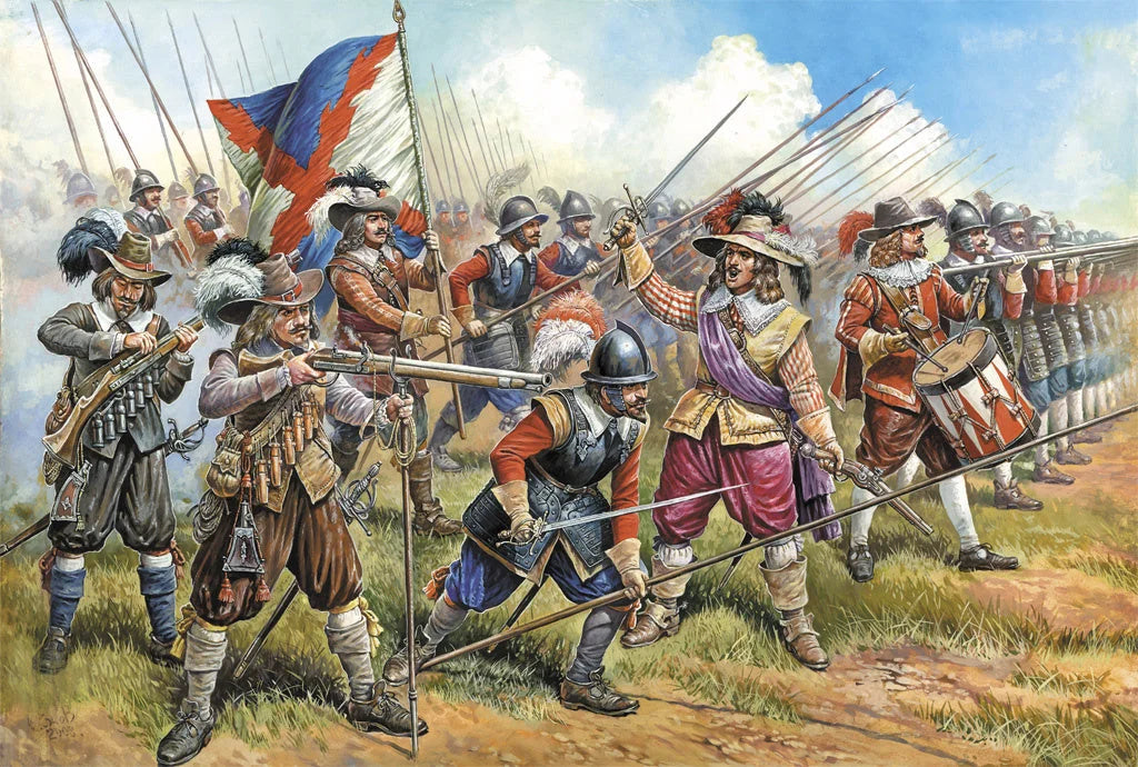 Zvezda 1/72 scale Austrian musketeers figure set Z8061