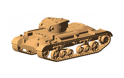 Zvezda Art Of Tactic - 1/100 British Infantry Tank Valentine Ii - Z6280 - Product Image