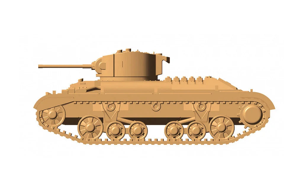 Zvezda Art Of Tactic - 1/100 British Infantry Tank Valentine Ii - Z6280 - Product Image
