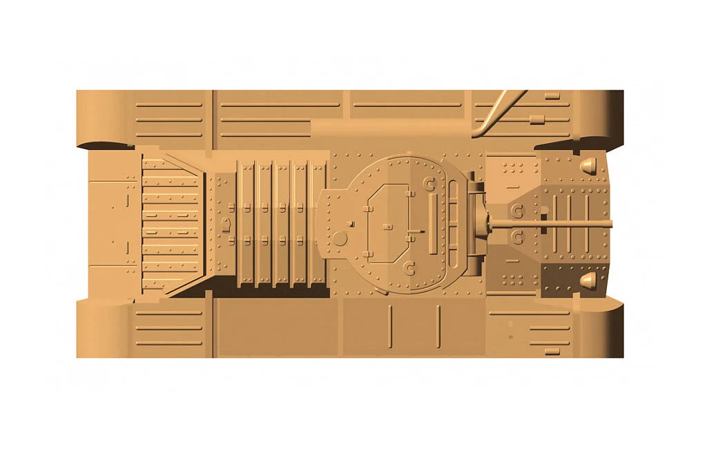 Zvezda Art Of Tactic - 1/100 British Infantry Tank Valentine Ii - Z6280 - Product Image