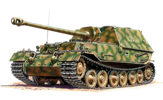 Zvezda 1/100 scale Sd.Kfz.184 Ferdinand tank destroyer model kit Z6195, Art of Tactic range