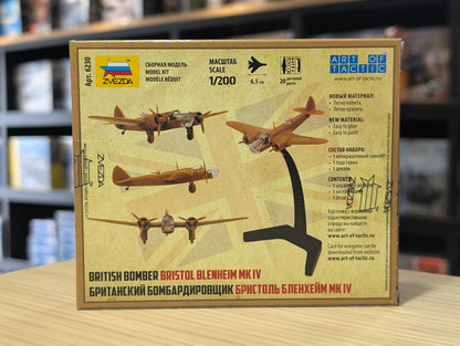Zvezda Art Of Tactic - 1/200 Bristol Blenheim British Wwii Bomber - Z6230 - Product Image