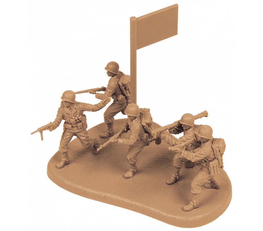Zvezda Art Of Tactic - 1/72 U.S. Infantry Wwii (5 Figures) - Z6278 - Product Image