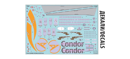 Zvezda Civil Air - 1/144 Airbus A321 Ceo Passenger Plane - Z7040 - Product Image