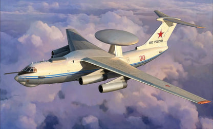 Zvezda 1/144 scale A-50 Mainstay early warning aircraft model kit Z7024